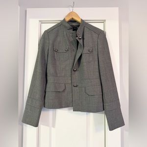 Express | suit jacket blazer military style coat